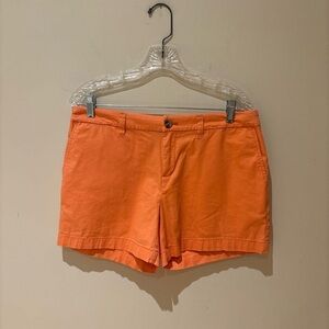Faded Glory Orange Bermudas Vibrant Casual Shorts